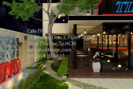 Thiết kế quán café TINO Thủ Đức